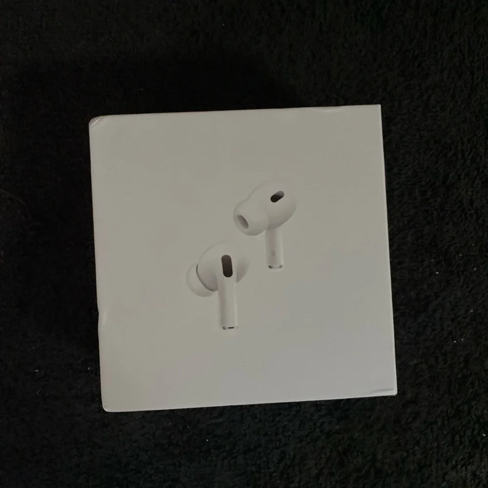 Apple air pod pro gen 2 opened once and the box is a little damaged